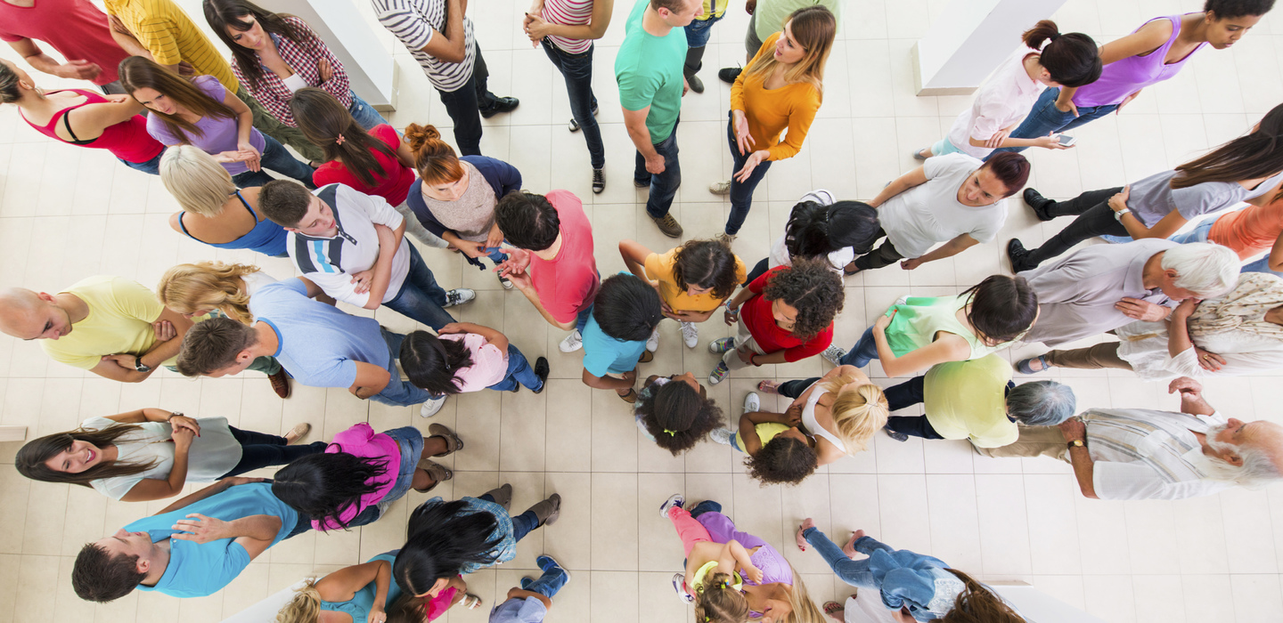 Image of mixed group of people