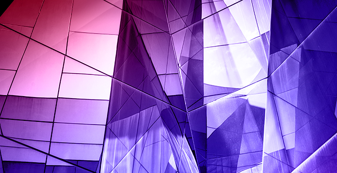 Abstract red and purple square pattern image