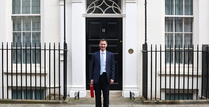 Jeremy Hunt pre 2024 Budget landscape card