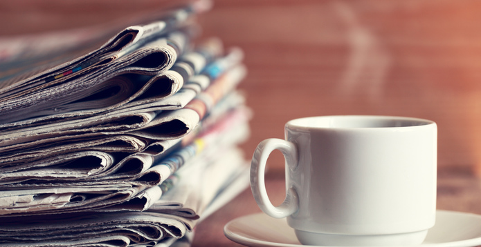 Newspapers and Coffee