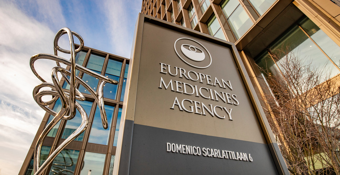 EMA HQ sign in Amsterdam Card