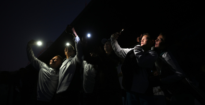 South Africans during blackout Card