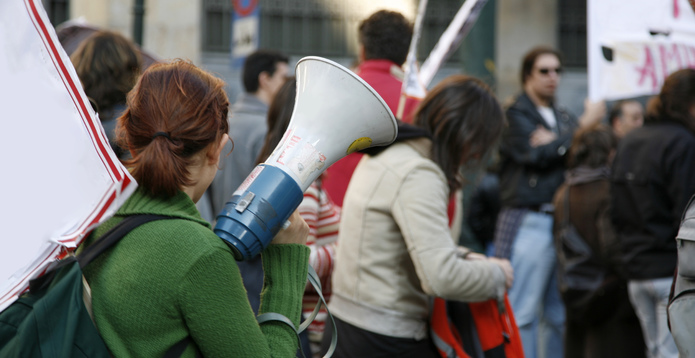 Demonstration protest climate change strike -695