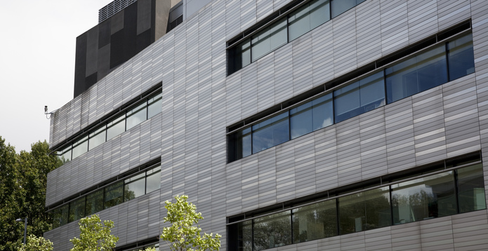 Infrastructure building cladding