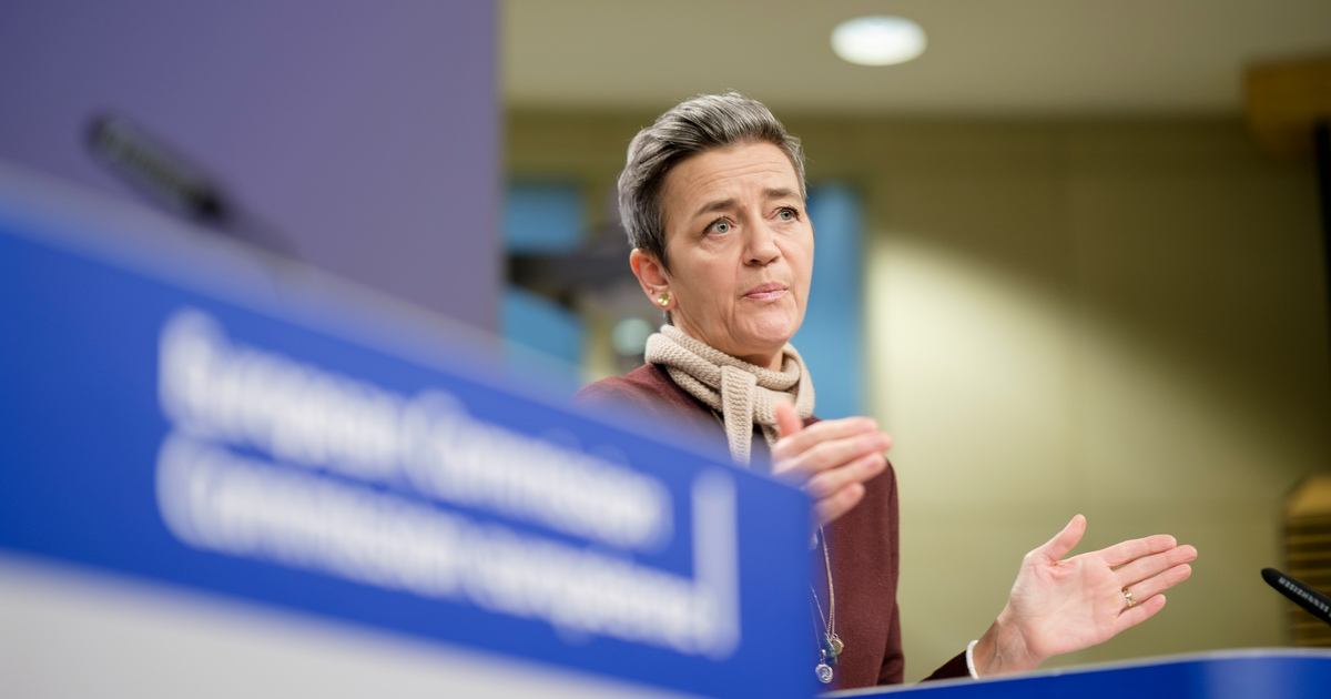 Margrethe Vestager in Dec 2022 card