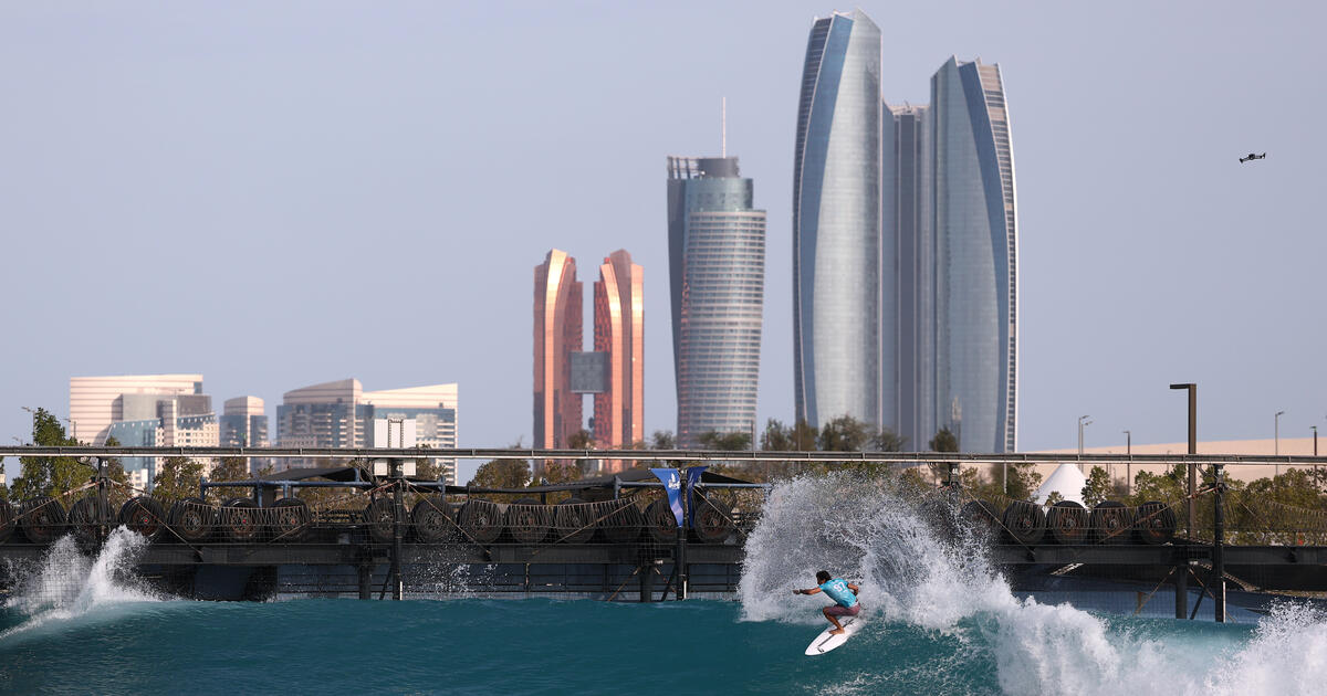 View of Abu Dhabi from the water